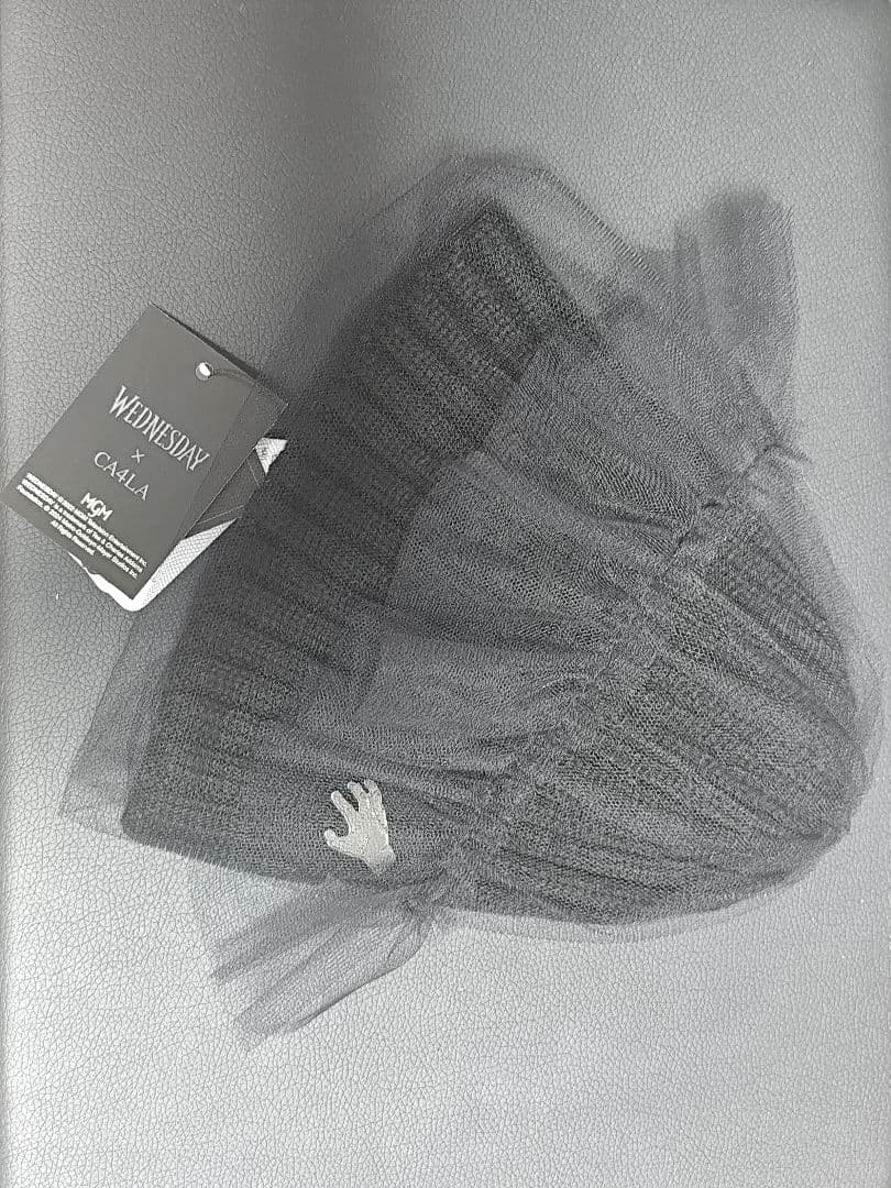 CA4LA　WEDNESDAYコラボTULLE KNITチュールニット帽