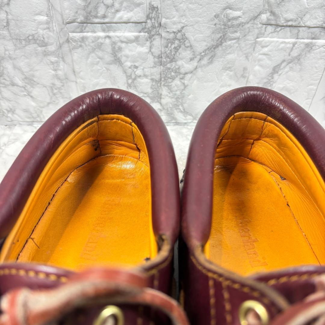 【美品】Timberland ティンバーランド 3eyeデッキシューズ 28.5