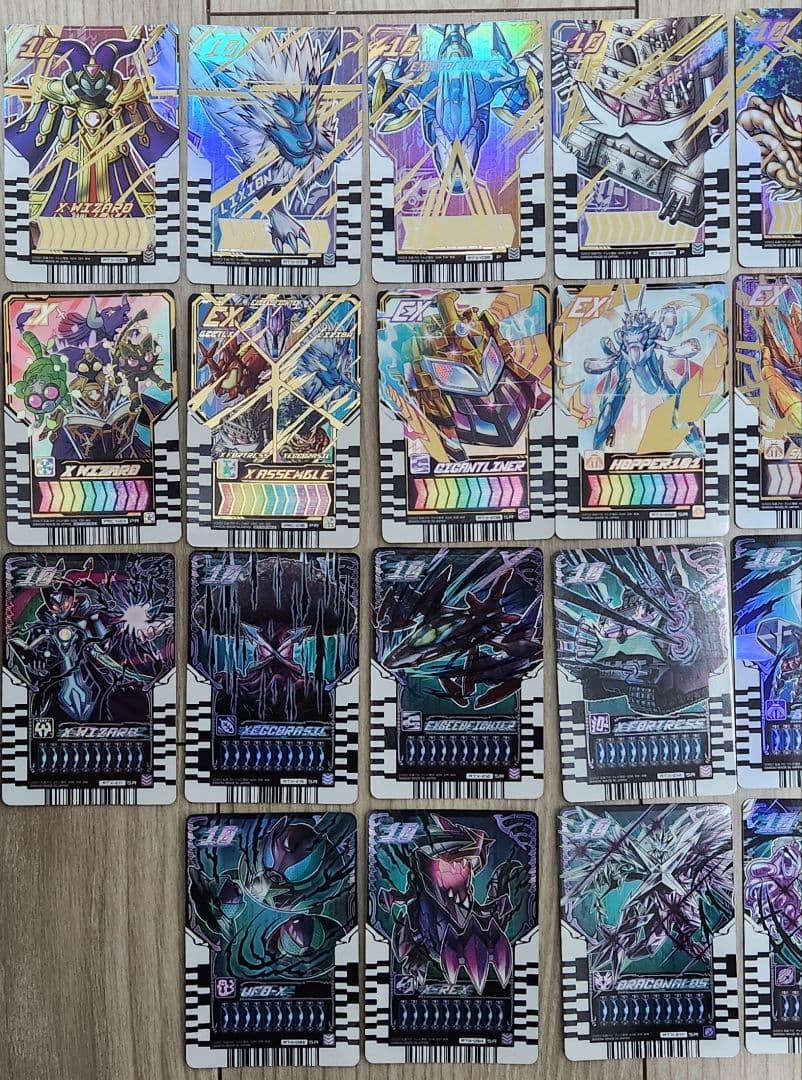 仮面ライダーガッチャード　ライドケミートレカL以上 123枚まとめ売り