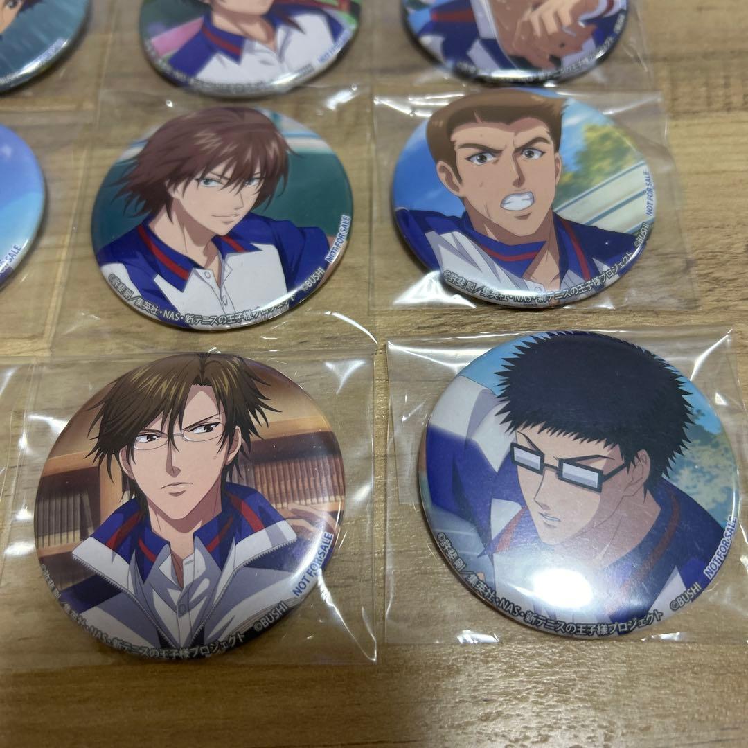 新テニスの王子様 テニゴー アマゾン 購入特典 缶バッジ 全種セット