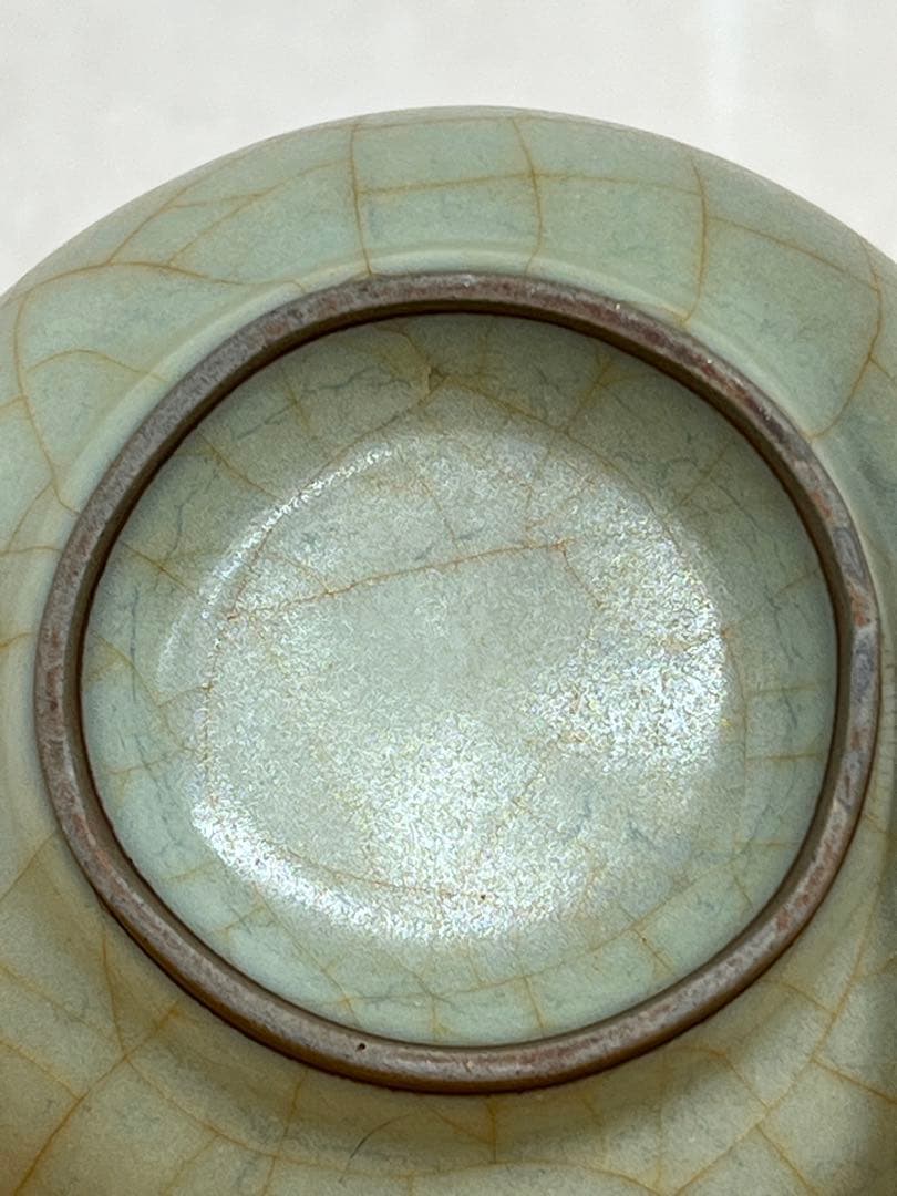 中国宗朝　南宋官窯瓶　唐物古美術　骨董珍品アンティーク　コレクション江戸青磁