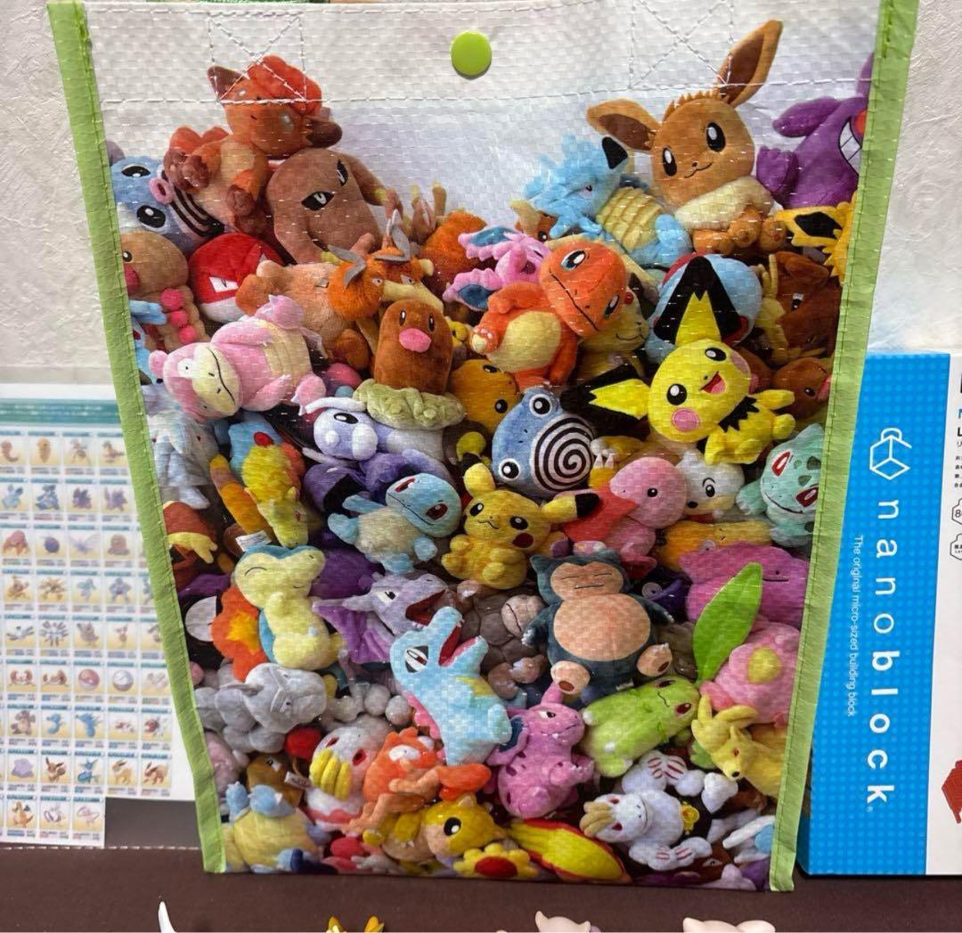 約1030匹　ポケモンキッズ　クリア　モンコレ　指人形　フィギュア　カントー