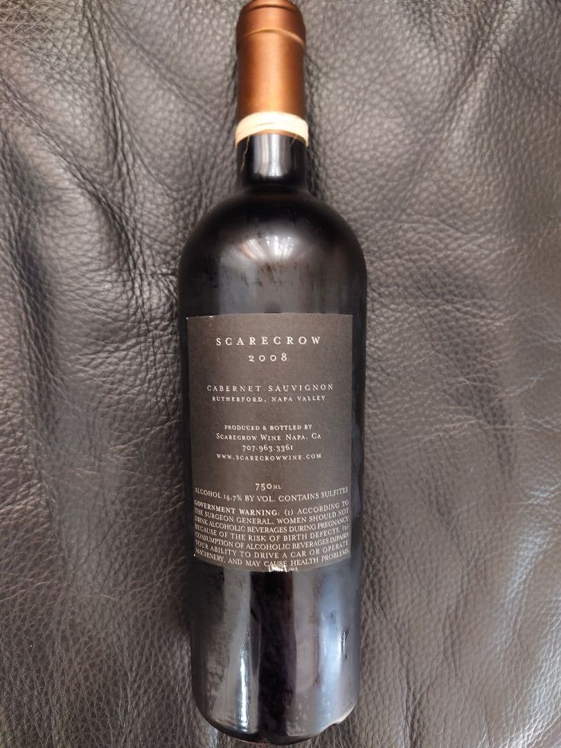 スケアクロウ カベルネ ソーヴィニヨン 2008