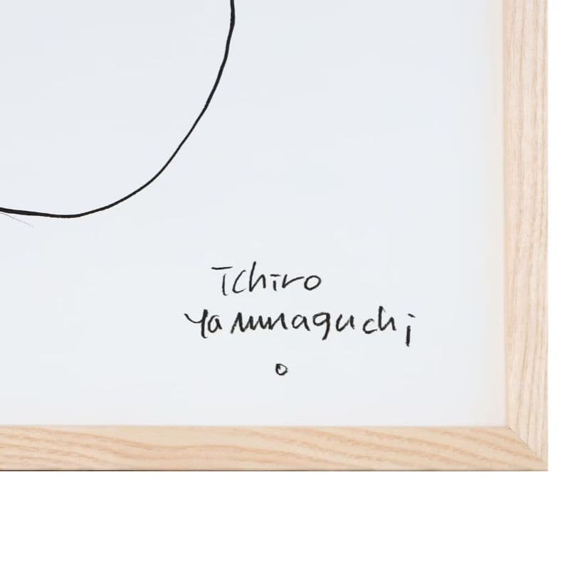 無印良品　［ＩＤＥＥ］アートポスター　山口一郎　ＨＡＮＡ－ｓｉｒｏ