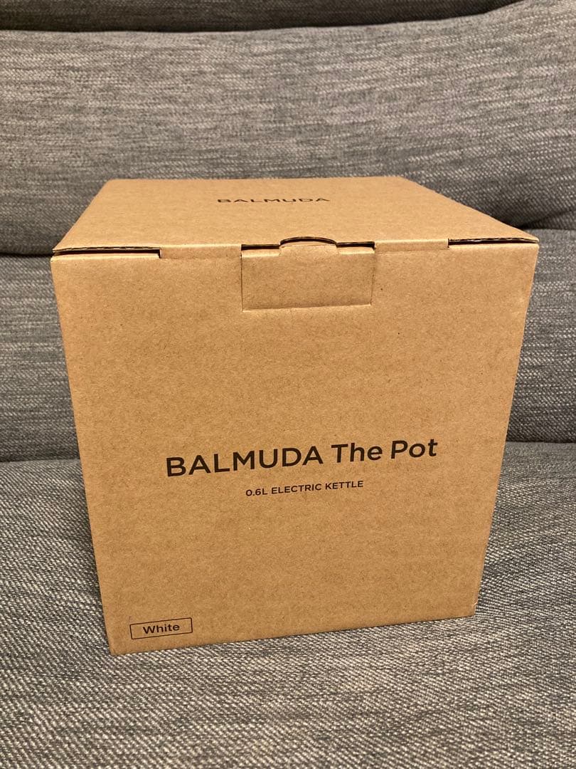 新品未使用　バルミューダ BALMUDA The Pot 電気ケトル ホワイト