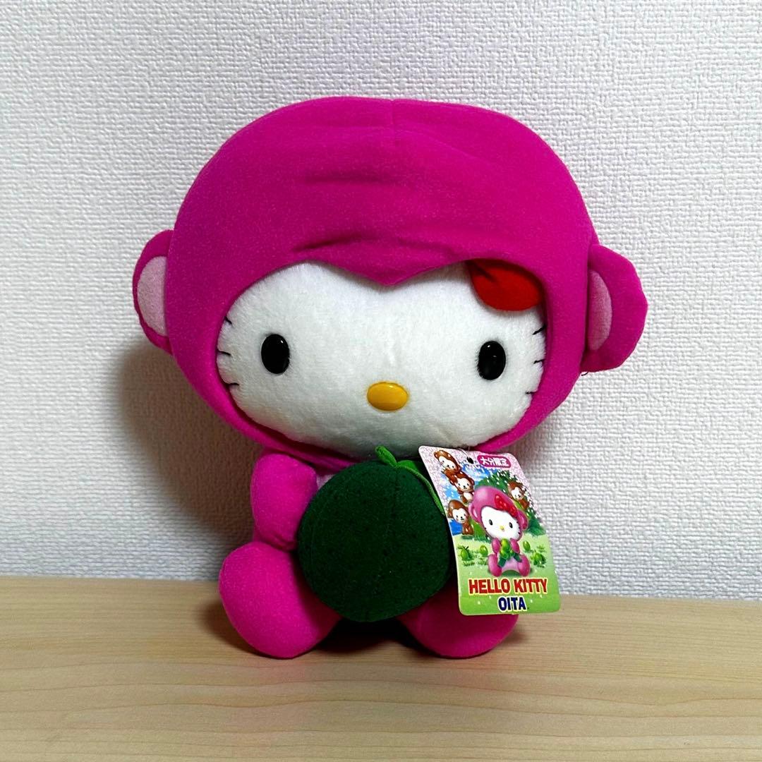【 激レア 】美品 タグ付き ハローキティ ぬいぐるみ 大分限定 ご当地キティ