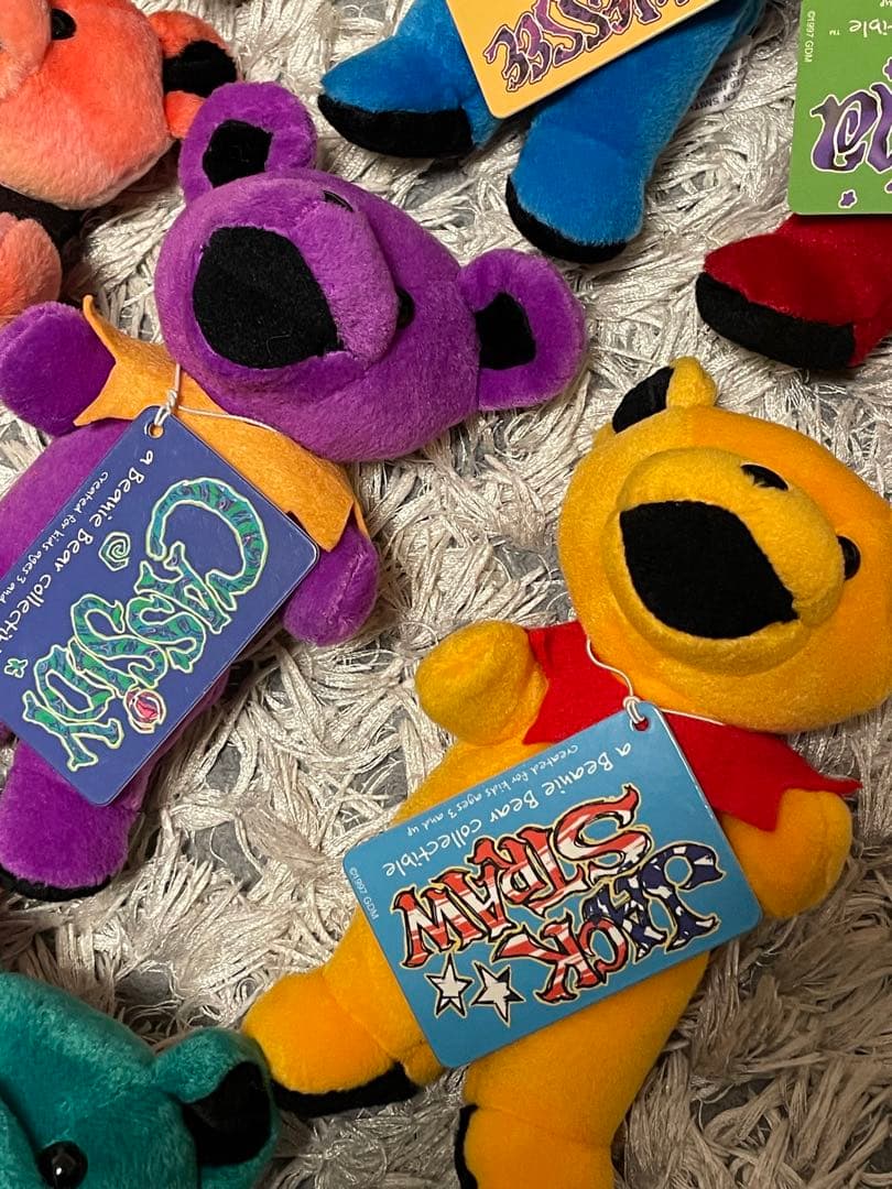 グレイトフル・デッドベア　ファーストエディションベア 11体セット　ビーンベア