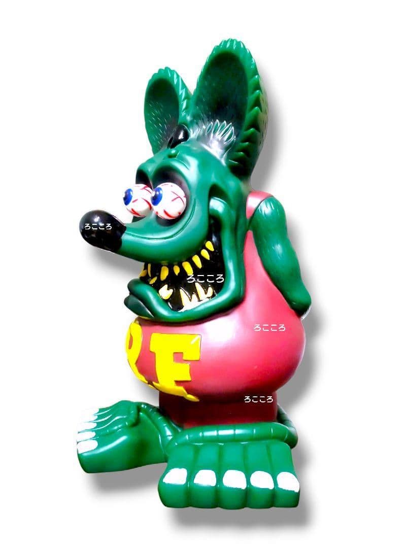 【SALE】 ラットフィンク フィギュア濃グリーン＆ワインレッド