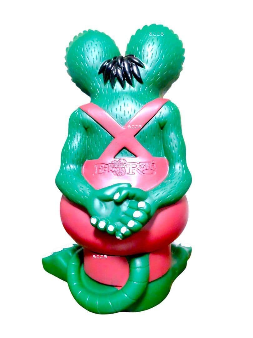 【SALE】 ラットフィンク フィギュア濃グリーン＆ワインレッド