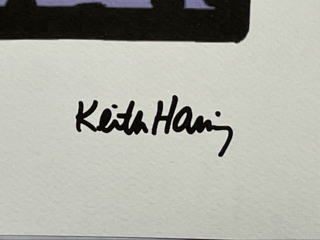 ゴ*ん様 【模写】キース・ヘリング アート品 KEITH HARING 【送料無
