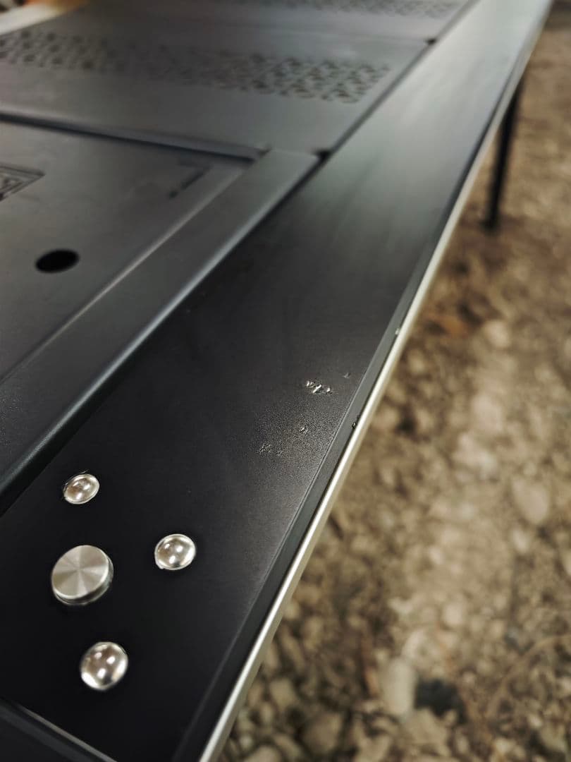 スノーピーク IGT アイアングリルテーブル 400脚 カスタム品　収納袋付き