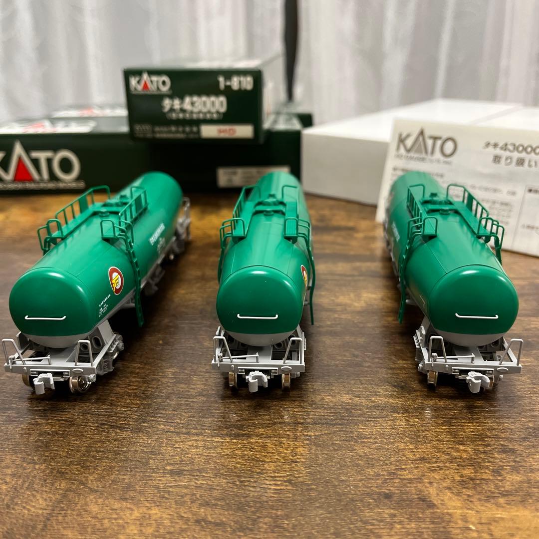 KATO／1-810タキ43000(日本石油輸送色)×3両セット