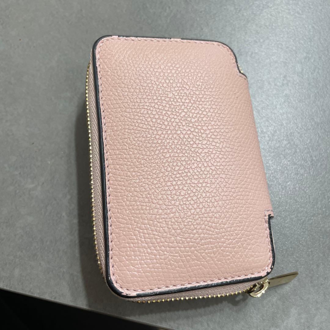 ヴァレクストラ ペオニア ピンク ケース カードケース ミニ財布