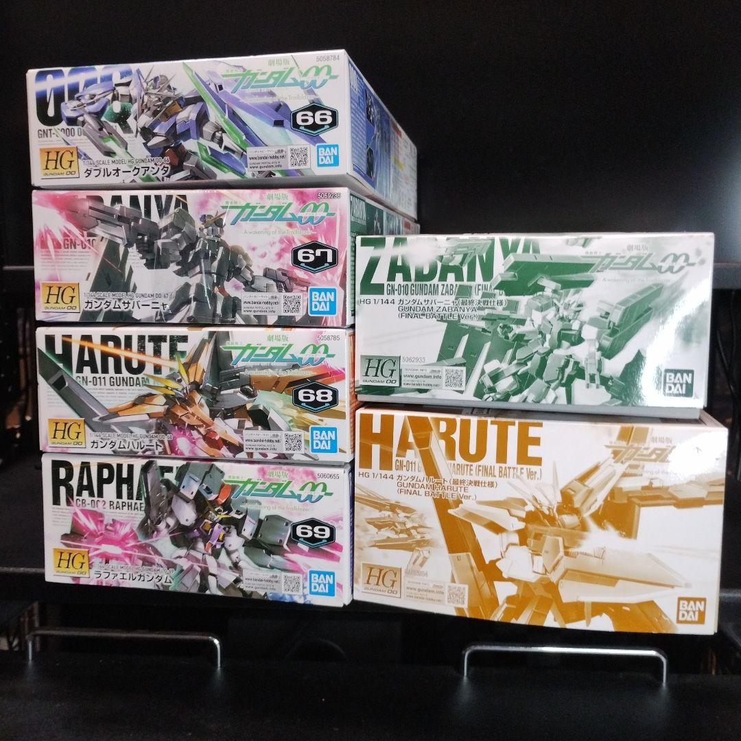 未開封新品 HG ガンダムOO 劇場版より登場機体 合計6個セット