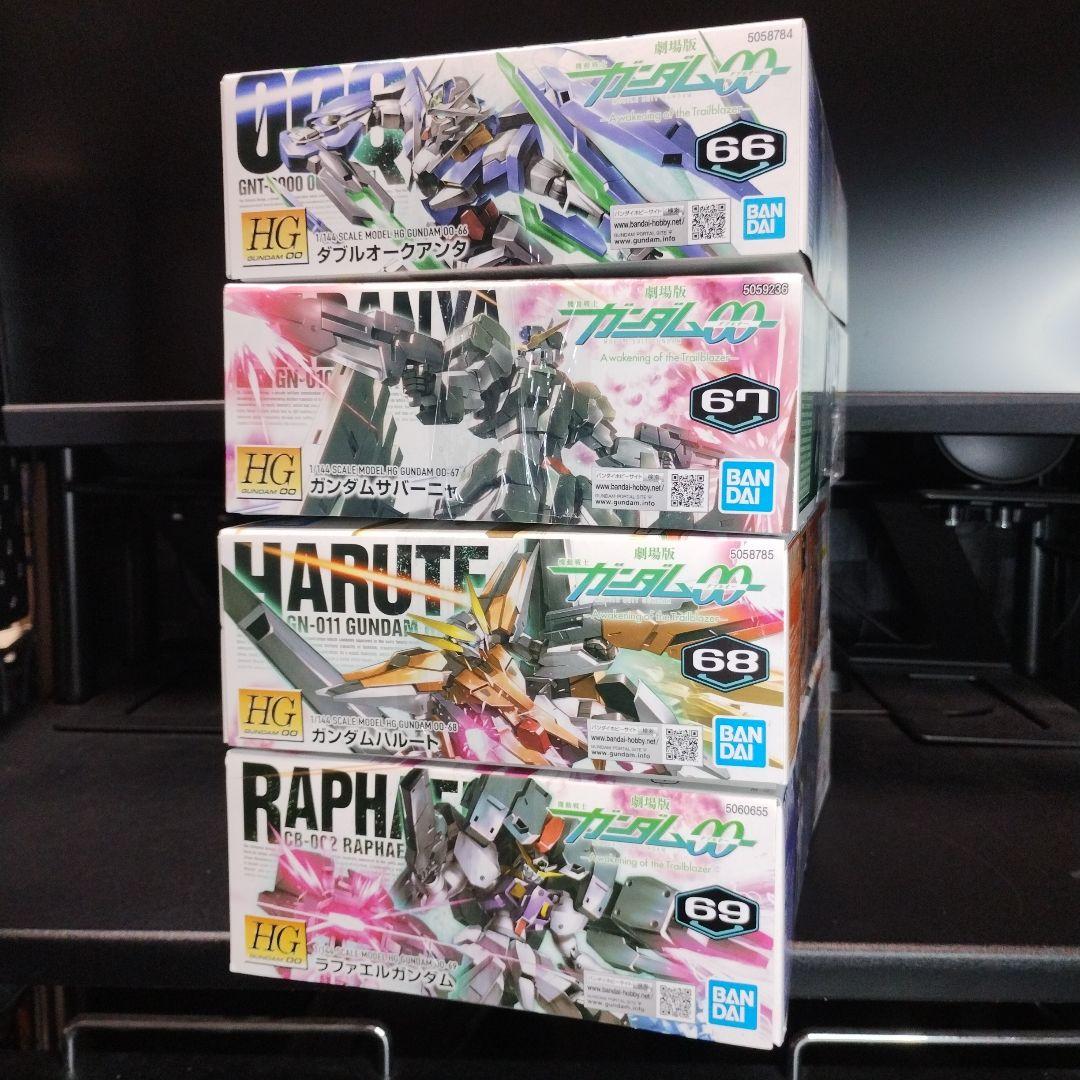未開封新品 HG ガンダムOO 劇場版より登場機体 合計6個セット