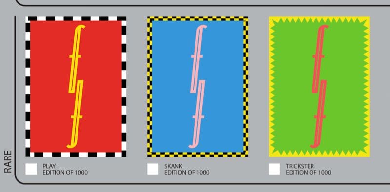 fontaine 1000個限定レアデック 3種セット 5000s トランプ