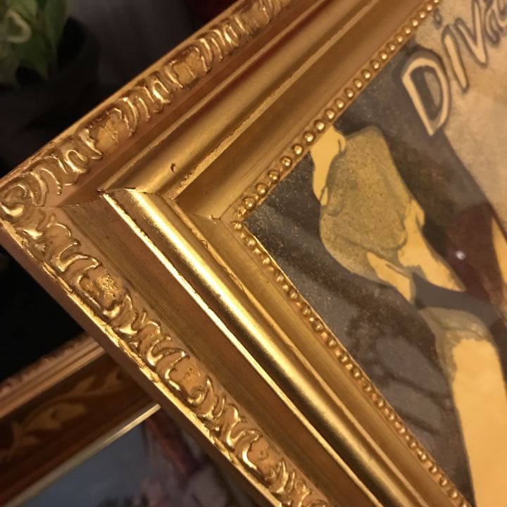 大判　vintage 額縁/ロートレックポスター