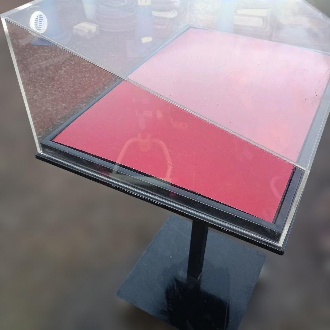 5733）サンプルケーススタンド　アクリルカバー付きシューケース