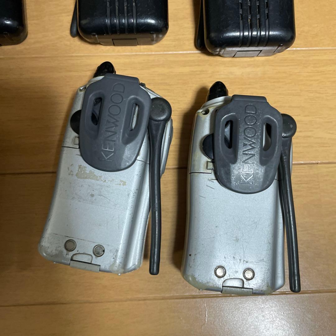 KENWOOD ケンウッド トランシーバー 8台　イヤホンマイク5本付