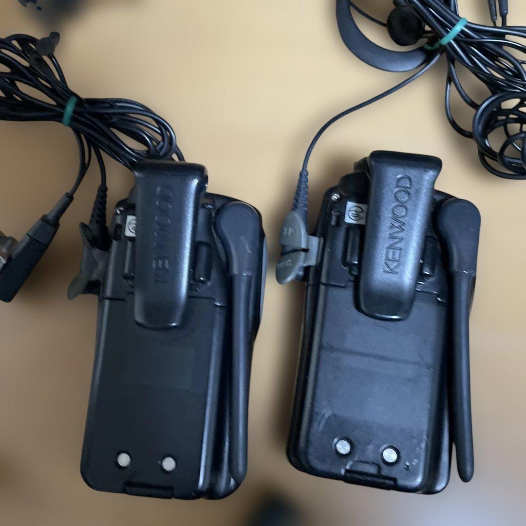 KENWOOD ケンウッド トランシーバー 8台　イヤホンマイク5本付