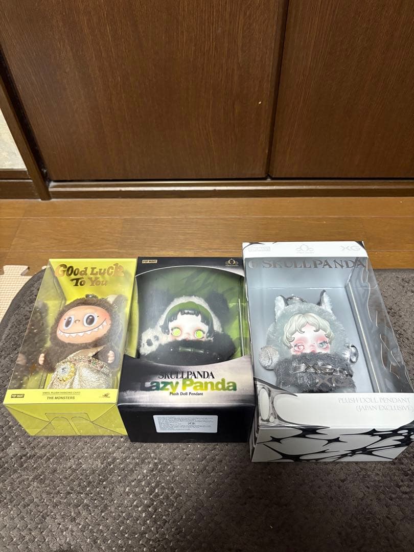 スカルパンダ XG lazy タイ限定ラブブ why 5体 & オマケ2体セット