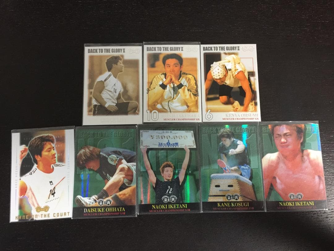 筋肉番付 トレーディングカード BACK TO THE GLORYII