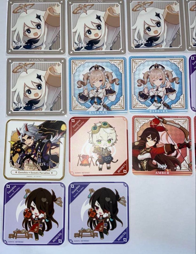 原神 スイパラ 原神焼き GIGO コースター 47枚 まとめ売り