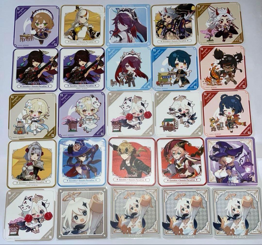 原神 スイパラ 原神焼き GIGO コースター 47枚 まとめ売り