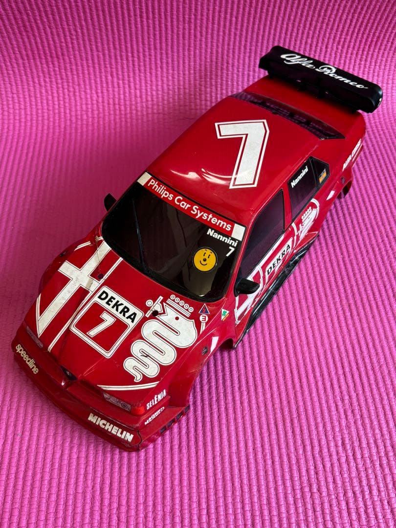 アルファロメオ　155 ラジコン　ボディのみ