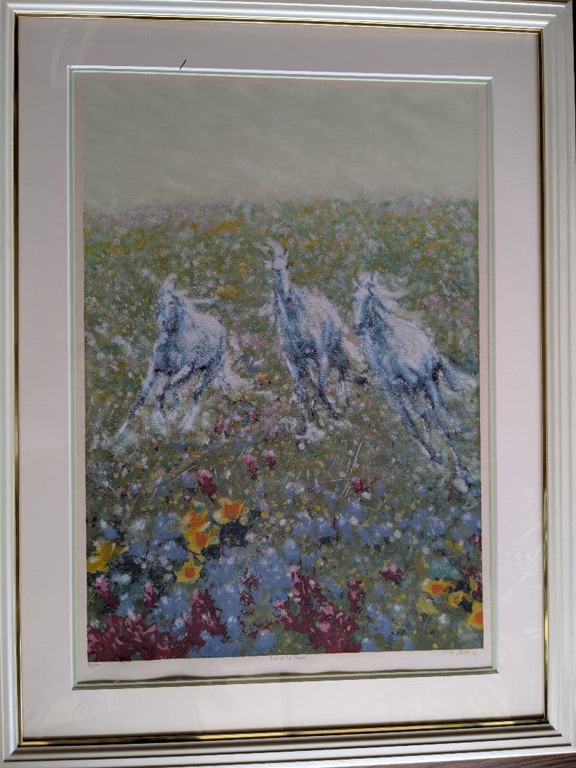 フーチーチュン「草原を駆ける」