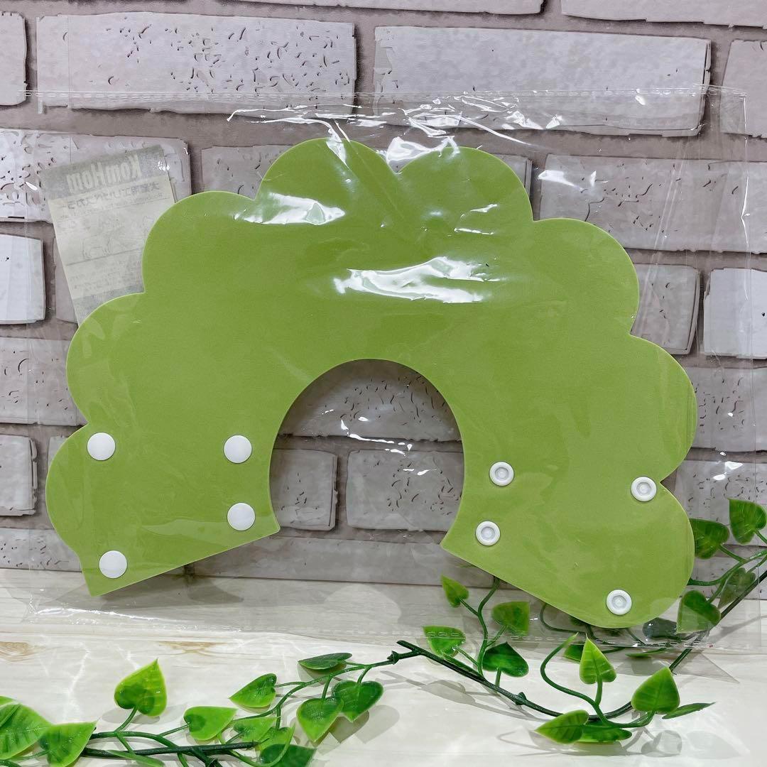 XS サイズ エリザベスカラー 着脱便利 傷舐め防止 引っ掻き防止 グリーン