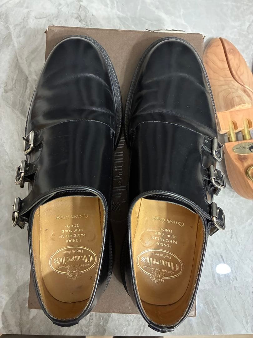 【百貨店別注モデル】チャーチ　バベル　トリプルモンク　26.0cm