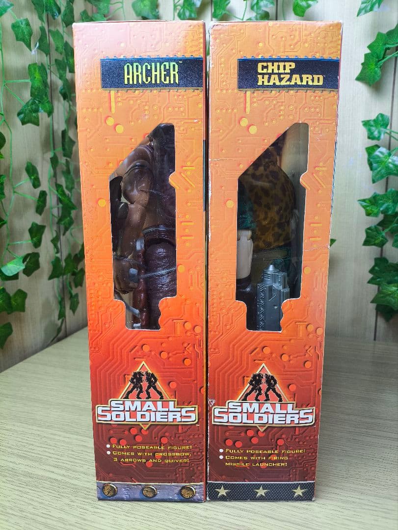 スモールソルジャーズ　アーチャー　チップ　フィギュア　2体
