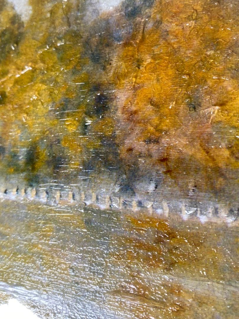 2251❣️ アルフレッド・シスレー、「マルリーの堰」　立体複製　6号