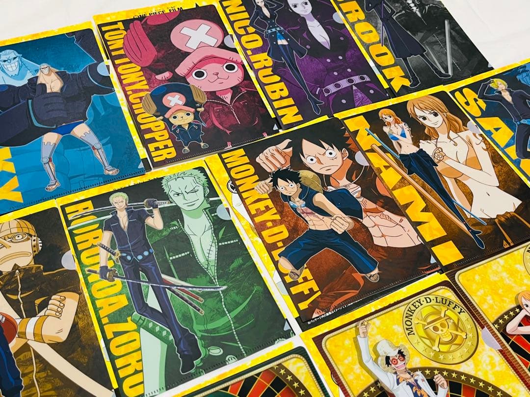 ワンピース FILM GOLD ミニクリアファイルコレクション コンプ レア