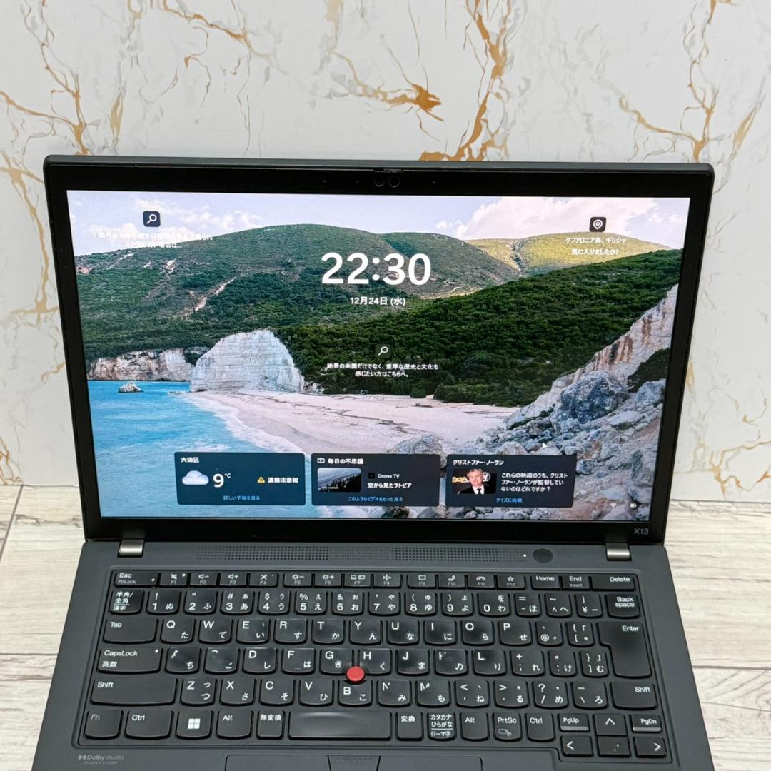ThinkPad X13Gen2 第11世代 i5 8GB SSD256オフィス