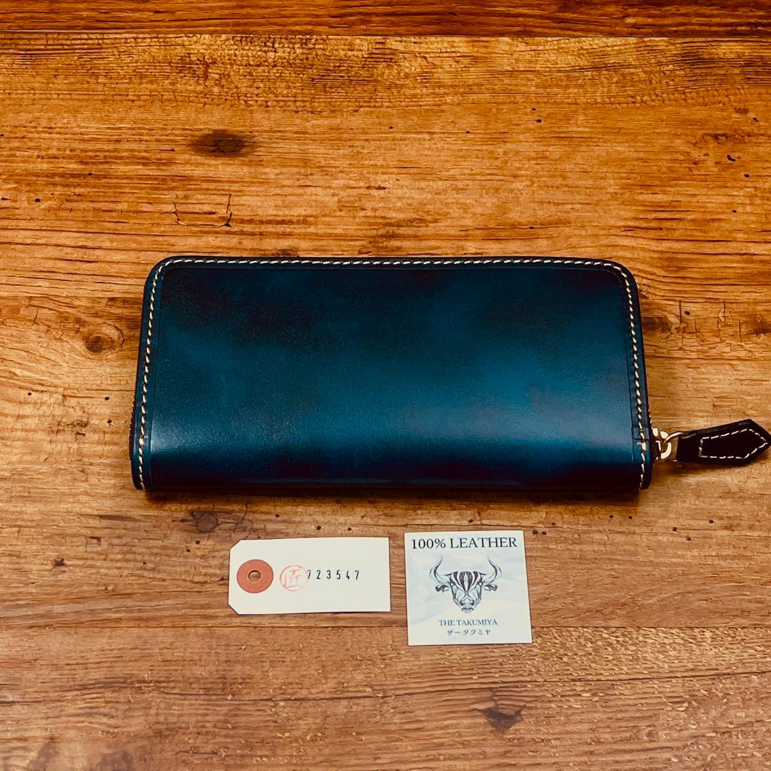 メンズ 長財布 本革 ラウンドファスナー メンズ 長財布 財布 栃木レザー