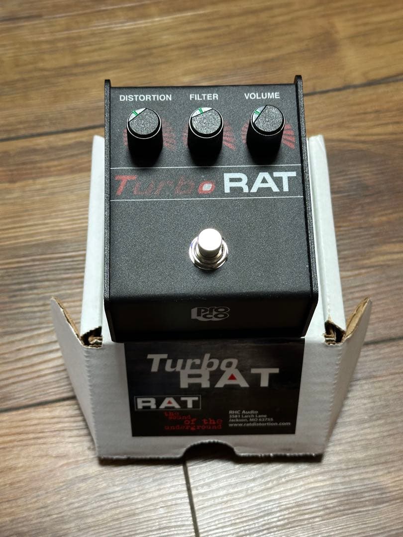 超美品　Turbo RAT ギターエフェクター