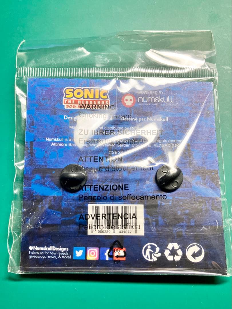 ピンズ・ピンバッジ・缶バッジ SONIC THE HEDGEHOG 30th ANNIVERSARY PIN