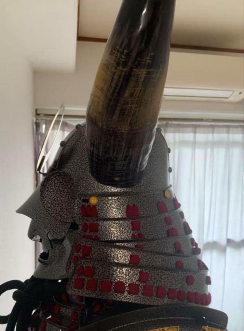 武具　甲冑　等身大　着用可能　武士　鎧　新品　水牛角使用