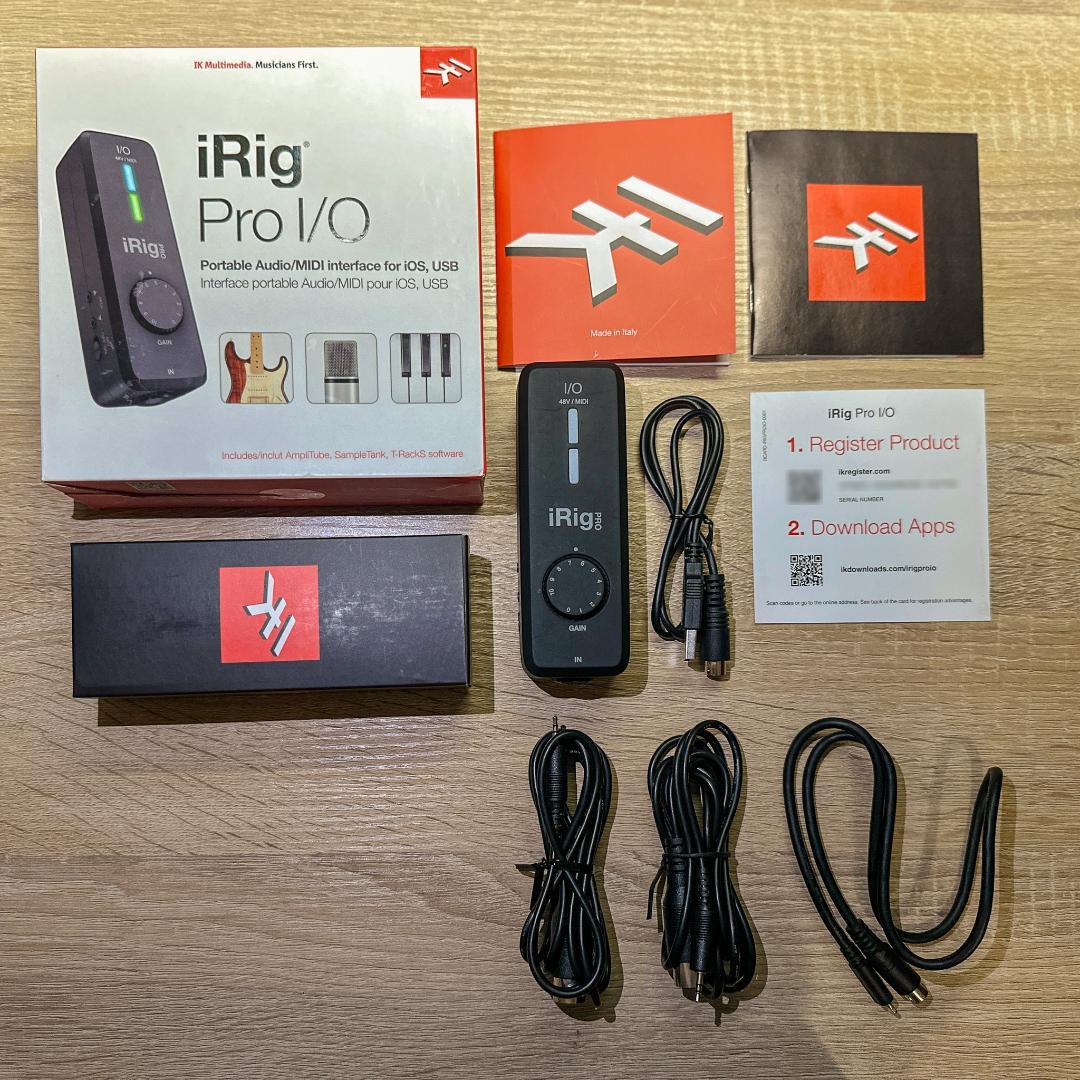 iRig Pro I/O MIDIインターフェース