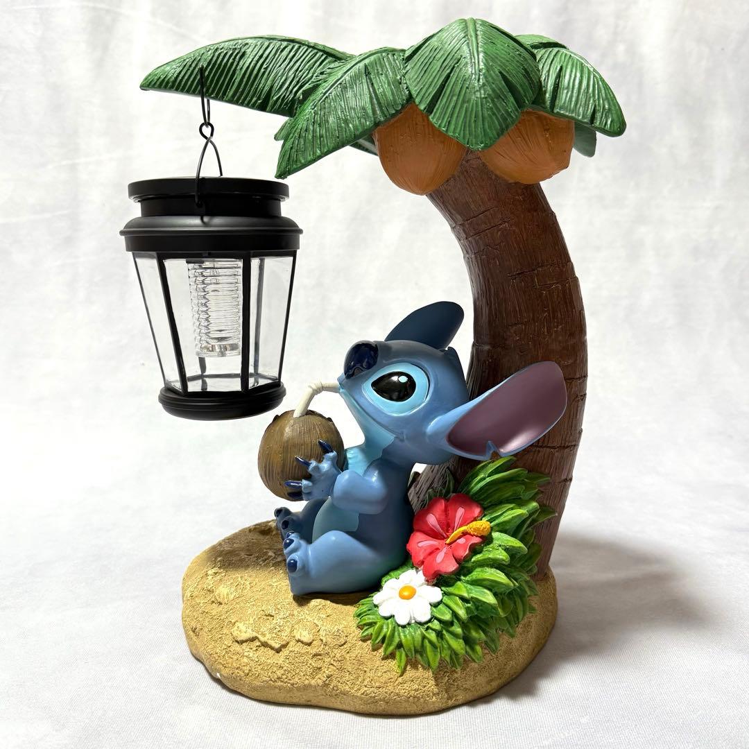 希少★加藤工芸 ディズニー リロ&スティッチ スティッチ ソーラーライト