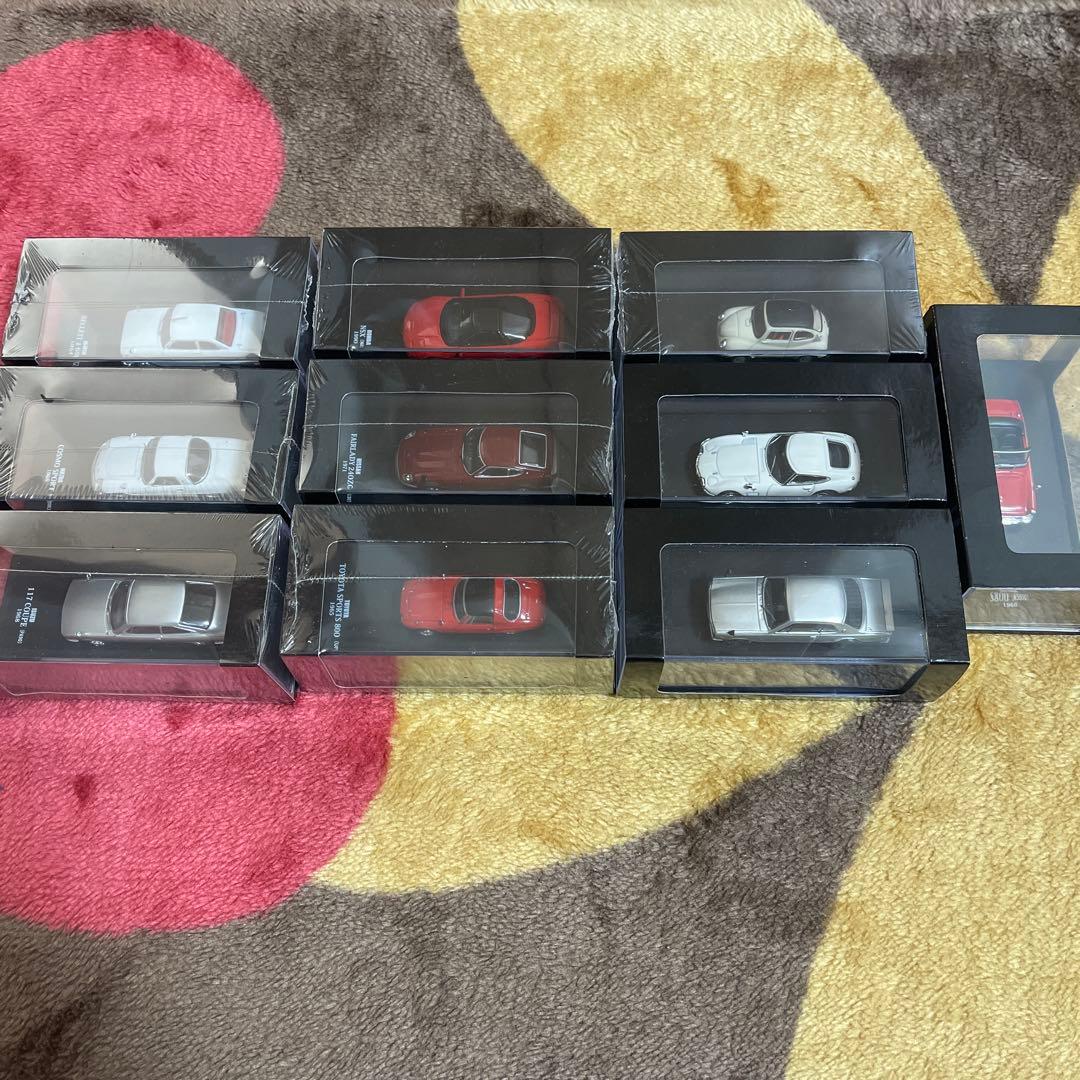 デアゴスティーニ　Legendary Japanese Cars ミニカー10台