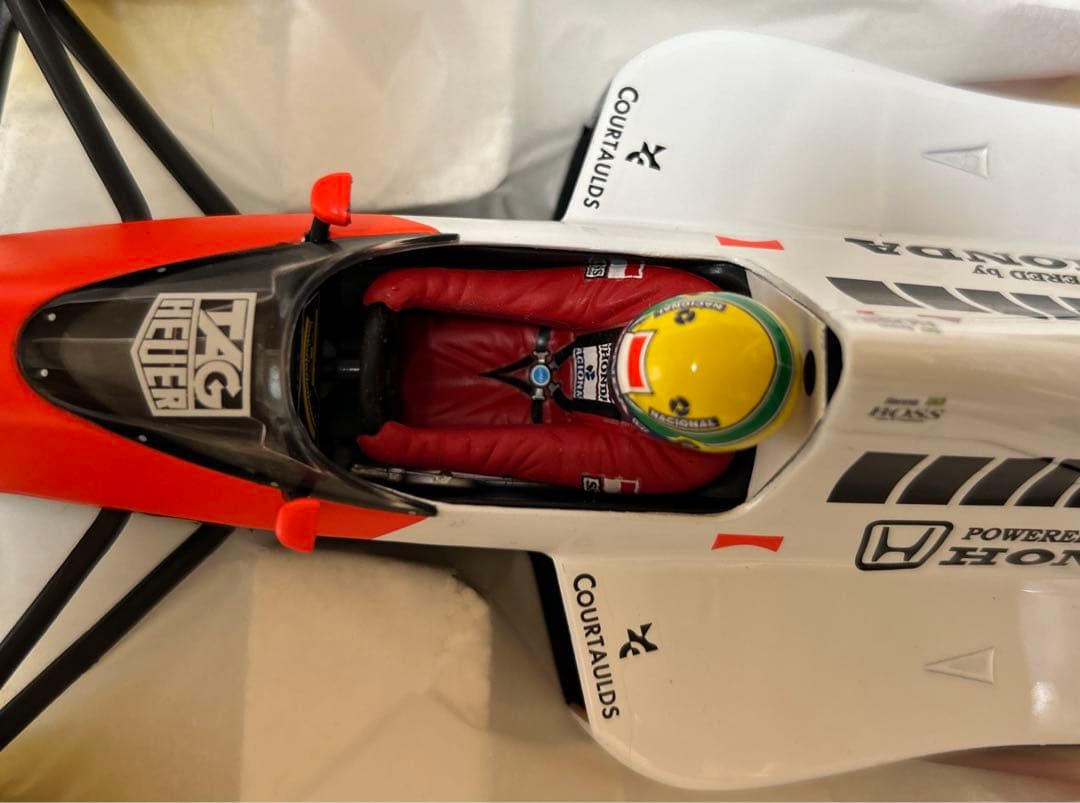 ミニチャンプス、アイルトンセナレーシングコレクションマクラーレンホンダ1989