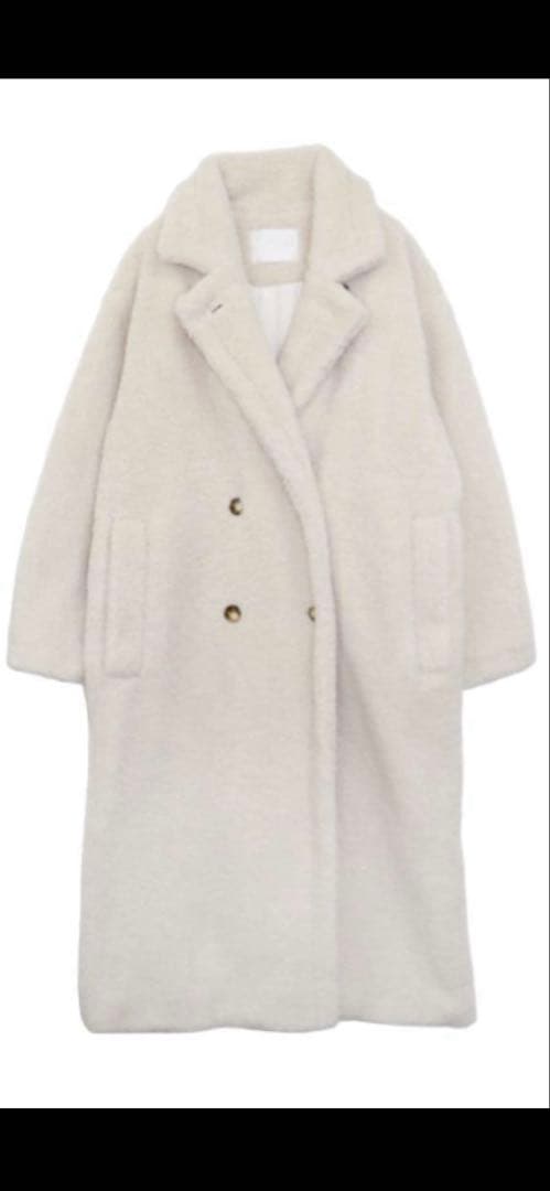 moACYMアシーム　Teddy boa long コート