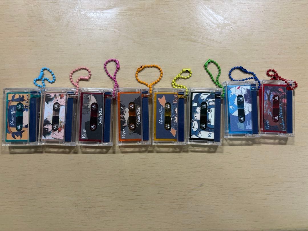 n*様 Eve くじ D賞 ミュージックキーホルダー コンプリートセット UB
