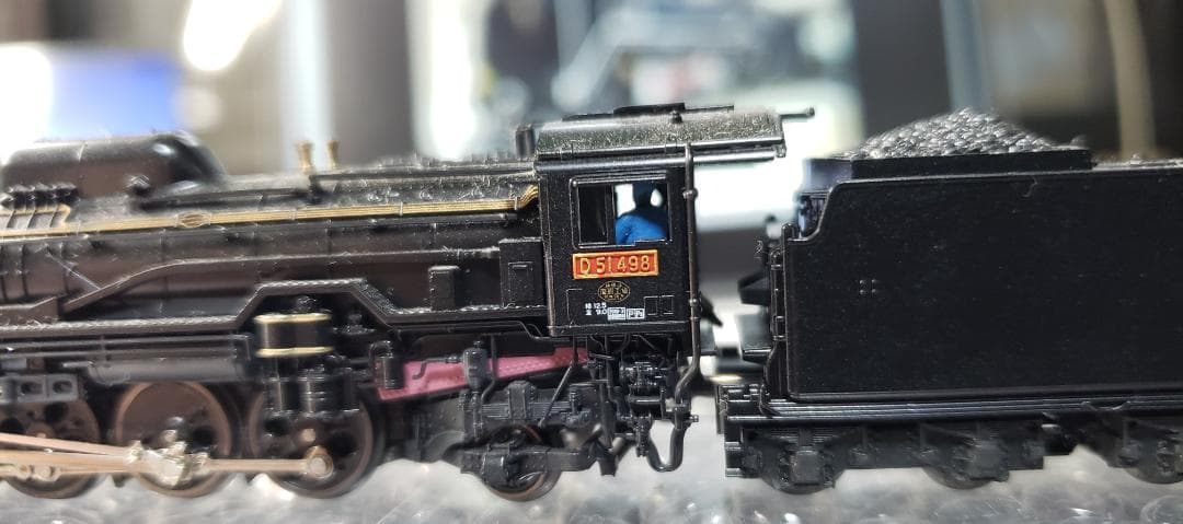 KATO D51 2016-A 498(副灯付) Nゲージ 鉄道模型
