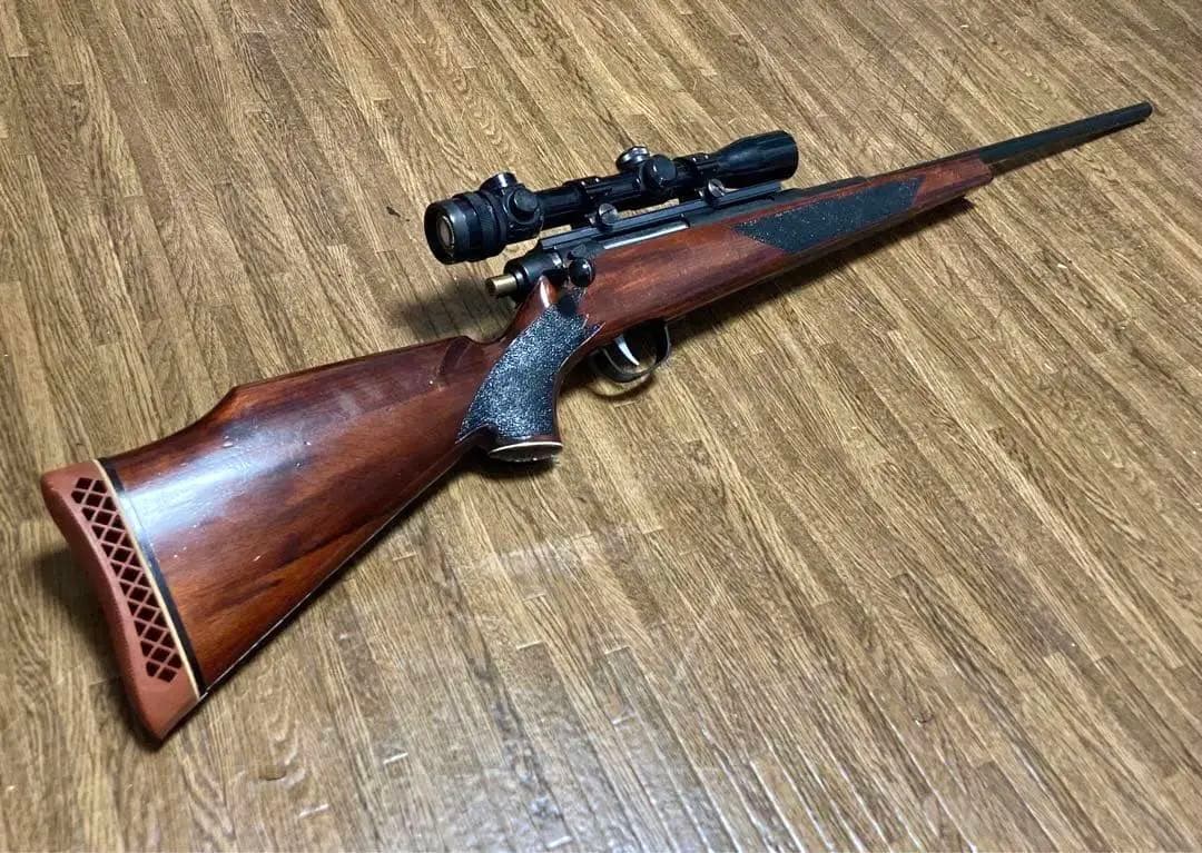 マルコシ製 スーパー９SS9 カスタム エアコッキングライフル 木製ストック