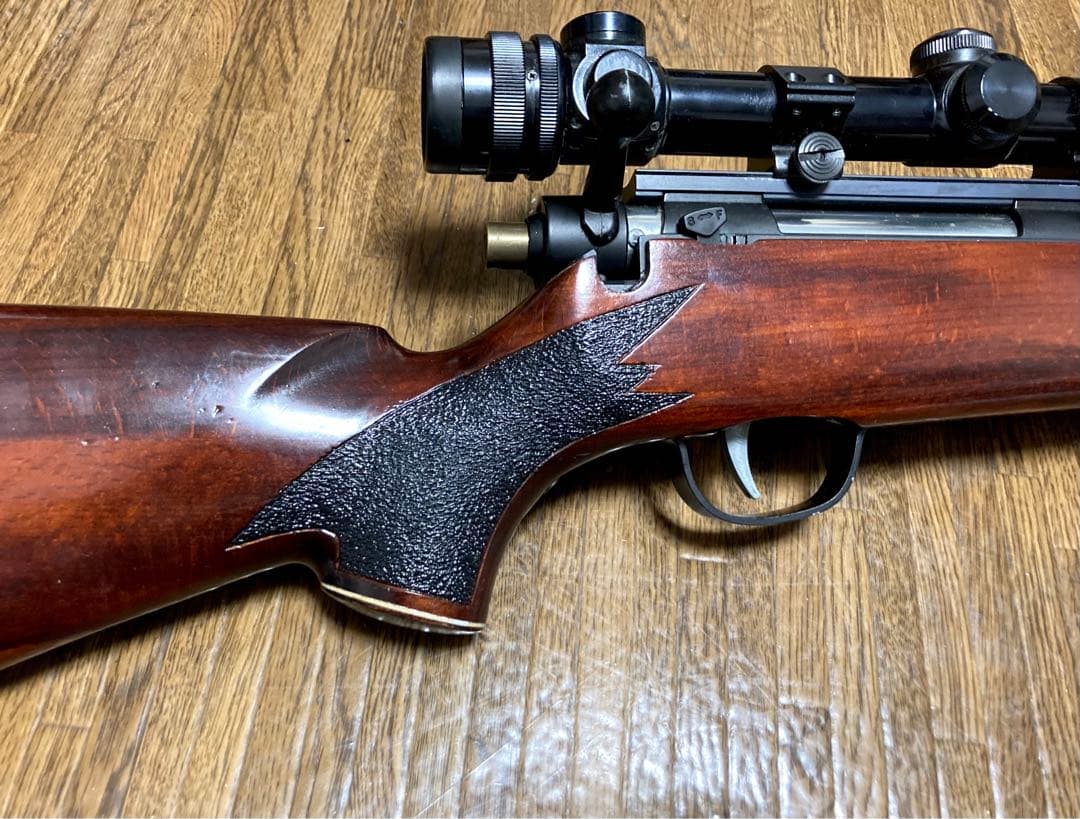 マルコシ製 スーパー９SS9 カスタム エアコッキングライフル 木製ストック