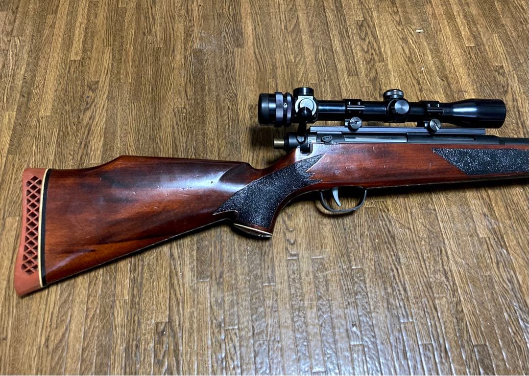 マルコシ製 スーパー９SS9 カスタム エアコッキングライフル 木製ストック